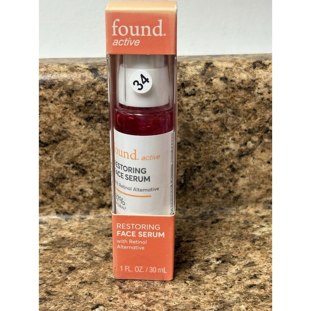 FOUND. ACTIVE - BRIGHTENING FACE SERUM WITH VITAMIN C - 1 FL. OZ.